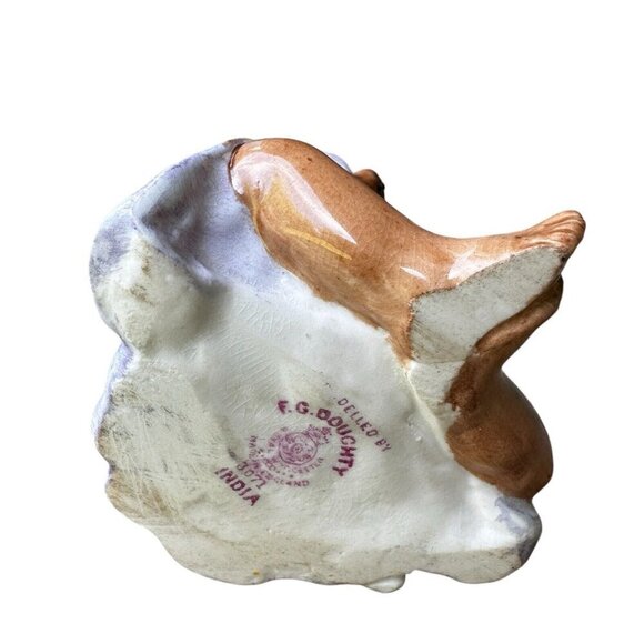 Royal Worcester Children of the Nations Porcelain Figurine Swami India 3.25" - Picture 7 of 8